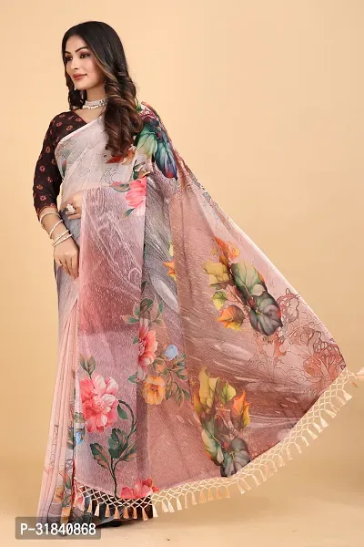 Stylish Saree with Blouse piece for Women-thumb4