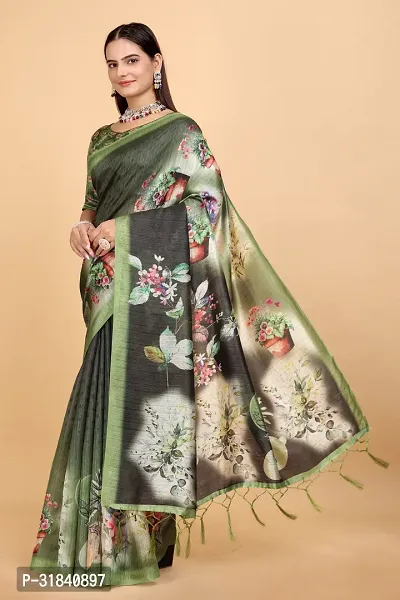 Stylish Saree with Blouse piece for Women-thumb4