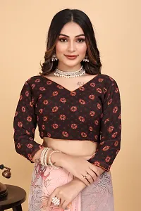 Stylish Saree with Blouse piece for Women-thumb1