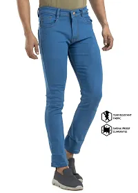 Stylish Denim Mid-Rise Jeans For Men-thumb2