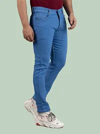 Stylish Denim Mid-Rise Jeans For Men-thumb2