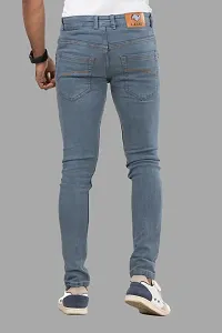 Stylish Denim Mid-Rise Jeans For Men-thumb1