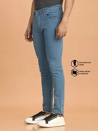 Stylish Denim Mid-Rise Jeans For Men-thumb3