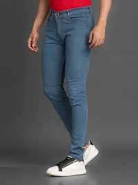 Stylish Denim Mid-Rise Jeans For Men-thumb3