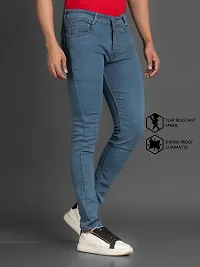 Stylish Denim Mid-Rise Jeans For Men-thumb2