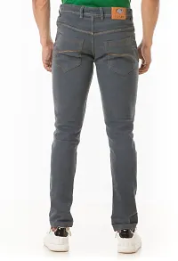 Stylish Denim Mid-Rise Jeans For Men-thumb1