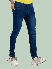 Stylish Denim Mid-Rise Jeans For Men-thumb2