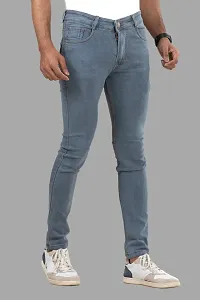 Stylish Denim Mid-Rise Jeans For Men-thumb2