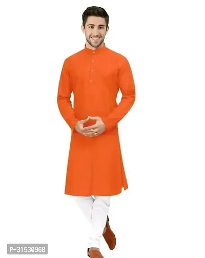 Stylish Cotton Kurta for Men-thumb0