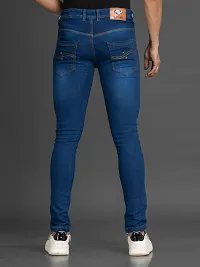 Stylish Denim Mid-Rise Jeans For Men-thumb1