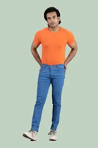 Stylish Denim Mid-Rise Jeans For Men-thumb4