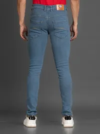 Stylish Denim Mid-Rise Jeans For Men-thumb1