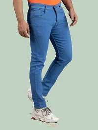 Stylish Denim Mid-Rise Jeans For Men-thumb2