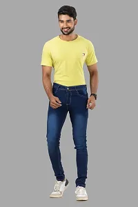 Stylish Denim Mid-Rise Jeans For Men-thumb4