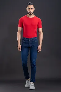 Stylish Denim Mid-Rise Jeans For Men-thumb4