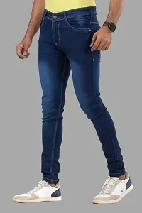 Stylish Denim Mid-Rise Jeans For Men-thumb3