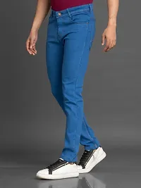 Stylish Denim Mid-Rise Jeans For Men-thumb3