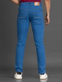 Stylish Denim Mid-Rise Jeans For Men-thumb1