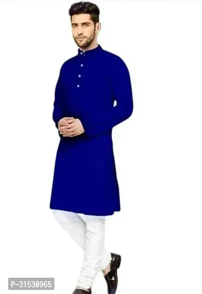 Stylish Cotton Kurta for Men-thumb0