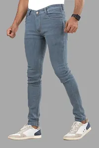 Stylish Denim Mid-Rise Jeans For Men-thumb3