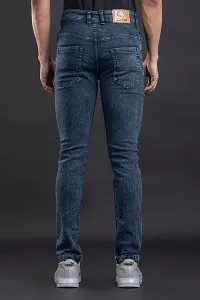 Stylish Denim Mid-Rise Jeans For Men-thumb1