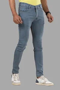 Stylish Denim Mid-Rise Jeans For Men-thumb2