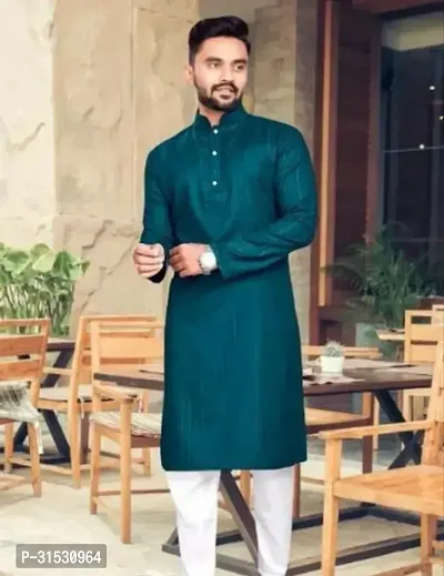 Stylish Cotton Kurta for Men-thumb0