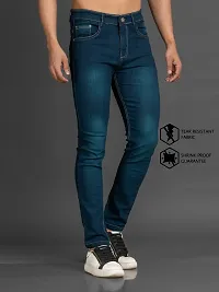 Stylish Denim Mid-Rise Jeans For Men-thumb2