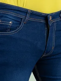 Stylish Denim Mid-Rise Jeans For Men-thumb3