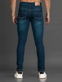 Stylish Denim Mid-Rise Jeans For Men-thumb1