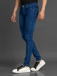 Stylish Denim Mid-Rise Jeans For Men-thumb3