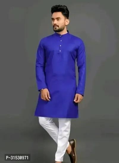 Stylish Cotton Kurta for Men-thumb0