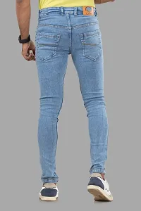 Stylish Denim Mid-Rise Jeans For Men-thumb1