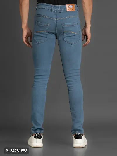 Stylish Denim Mid-Rise Jeans For Men-thumb2