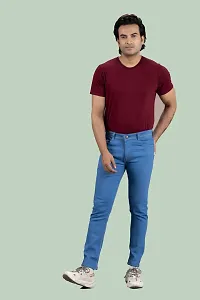 Stylish Denim Mid-Rise Jeans For Men-thumb4