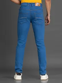 Stylish Denim Mid-Rise Jeans For Men-thumb1