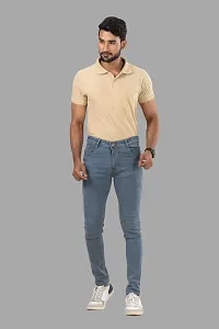 Stylish Denim Mid-Rise Jeans For Men-thumb4