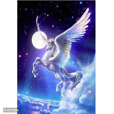 Lucky Angel Horse Sticker Wall Sticker Waterproof for Living Room Bedroom Office Kids Room