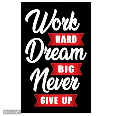 Wall Sticker Work Hard Dream Big Never give up for Living Room Office