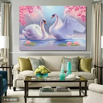Best Wall Sticker Lovely Duck Vinayl Poster For Living Room , Bed Room , Kid room , Guest Room etc.Size(12x18).-thumb0