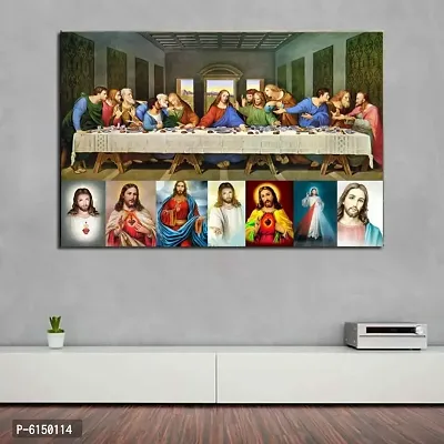 Best Wall Sticker Mother Sprictual Jesus Last Painting New Most Rare Vinayl Poster For Living Room , Bed Room , Kid room , Guest Room etc.Size(12x18).-thumb0