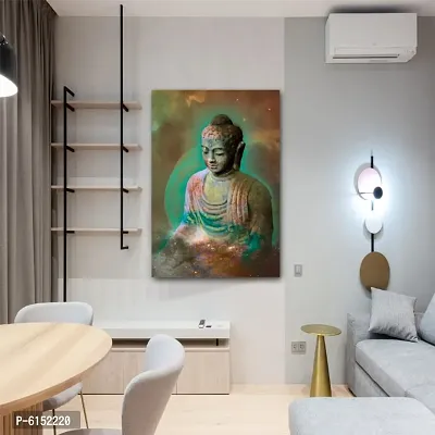 Buddha and Quote on Mind  Wall Sticker For Living Room Home Deacute;cor