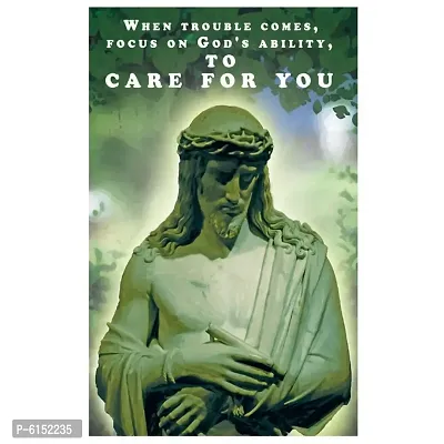 Care For You God Jesus Wall Sticker For Living Room Jesus Sticker Poster Christian Religion Jesus Christ Poster