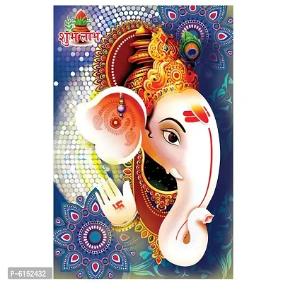Surmul Elegant Ganesha God Wall Sticker for Room Poster School College Office Home Study Room
