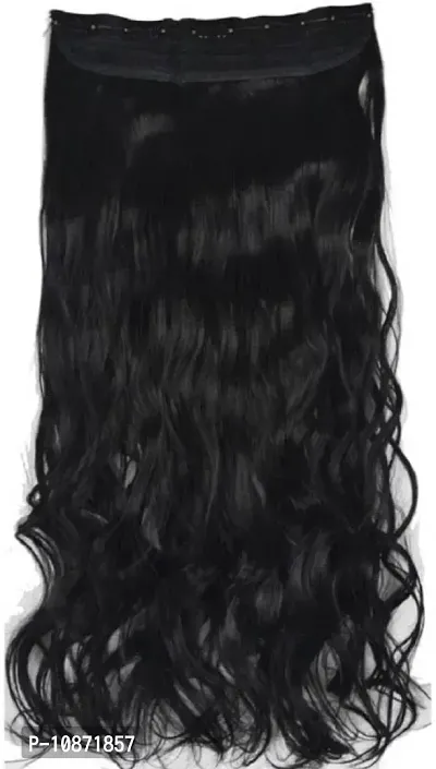 Desinger Black Synthetic Hair Extension