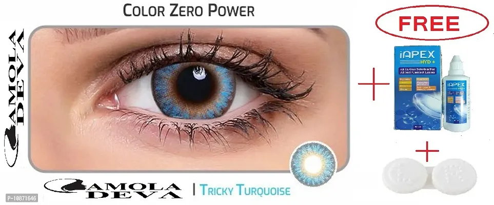 Green Turquoise Color Contact Lens