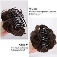 Stylish Black 5 Inch Synthetic Hair Extension For Women-thumb2