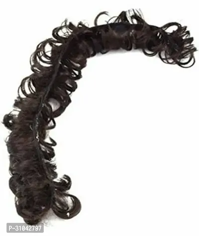 Stylish Golden 30 Inch Synthetic Hair Extension For Women-thumb4