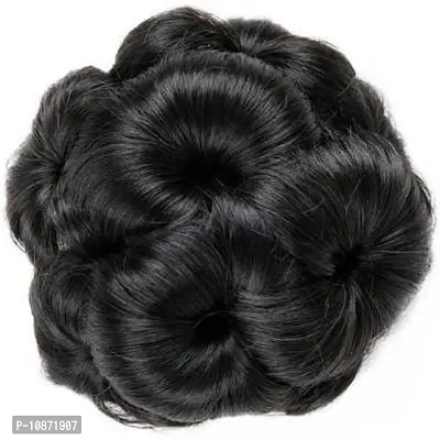 Desinger Black Synthetic Hair Extension-thumb0