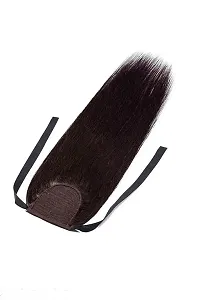 Stylish Brown 22 Inch Synthetic Hair Extension For Women-thumb1